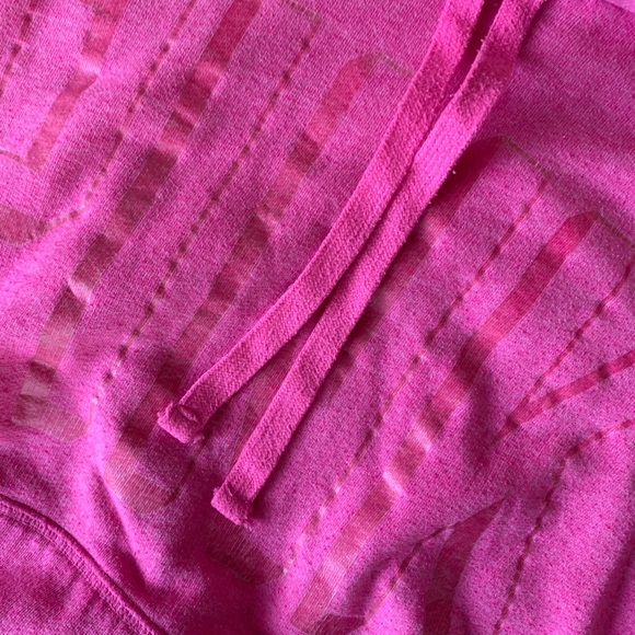 Pink Victoria's Secret Hot Pink Hoodie - Picture 2 of 6